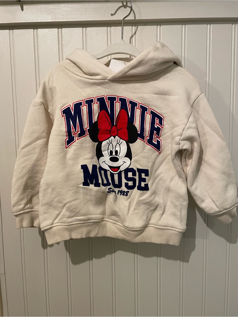 Zara Disney Minnie Mouse Sweatshirt Size 12-18 Months